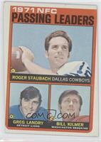 Roger Staubach, Greg Landry, Billy Kilmer [Noted]