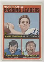 Roger Staubach, Greg Landry, Billy Kilmer