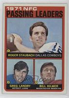 Roger Staubach, Greg Landry, Billy Kilmer