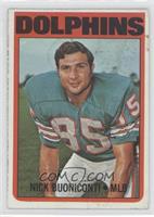 Nick Buoniconti [COMC RCR Poor]