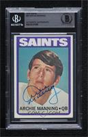 Archie Manning [BAS BGS Authentic]