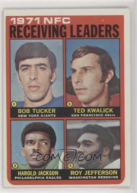 1972 Topps - [Base] #6 - Bob Tucker, Ted Kwalick, Harold Jackson, Roy Jefferson [Good to VG‑EX]