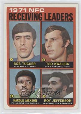 1972 Topps - [Base] #6 - Bob Tucker, Ted Kwalick, Harold Jackson, Roy Jefferson [Good to VG‑EX]