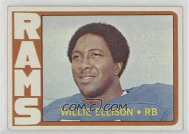 1972 Topps - [Base] #62 - Willie Ellison [Good to VG‑EX]