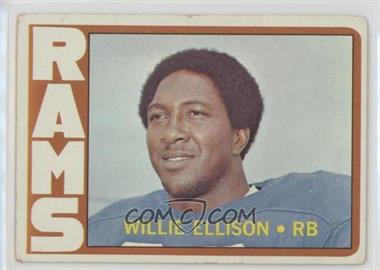 1972 Topps - [Base] #62 - Willie Ellison [Good to VG‑EX]