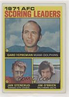 Garo Yepremian, Jan Stenerud, Jim O'Brien [Good to VG‑EX]