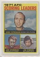 Garo Yepremian, Jan Stenerud, Jim O'Brien