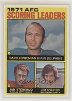 Garo Yepremian, Jan Stenerud, Jim O'Brien