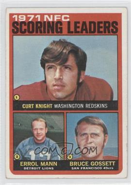 1972 Topps - [Base] #8 - Curt Knight, Errol Mann, Bruce Gossett [Good to VG‑EX]