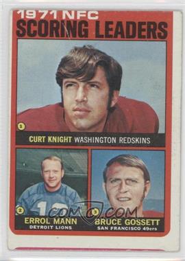 1972 Topps - [Base] #8 - Curt Knight, Errol Mann, Bruce Gossett [Good to VG‑EX]