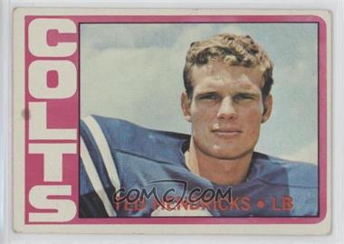 1972 Topps - [Base] #93 - Ted Hendricks [Good to VG‑EX]