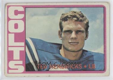 1972 Topps - [Base] #93 - Ted Hendricks