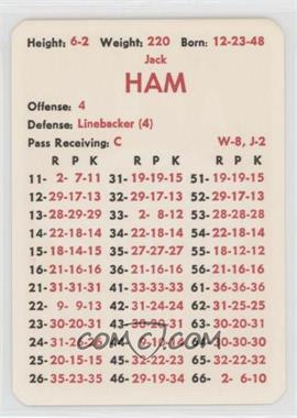 1973 APBA Football 1972 Season - [Base] #_JAHA - Jack Ham