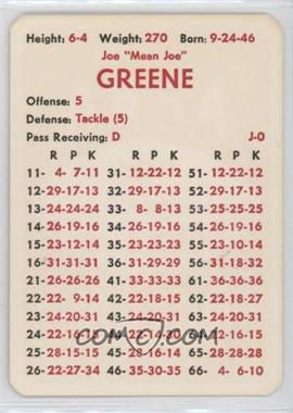 1973 APBA Football 1972 Season - [Base] #_JOGR - Joe Greene