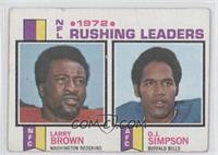 Larry Brown, O.J. Simpson [Good to VG‑EX]