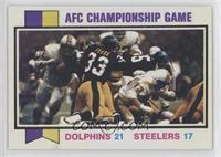 AFC Championship Game (Dolphins vs. Steelers)