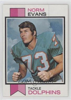 1973 Topps - [Base] #188 - Norm Evans