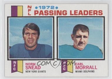 1973 Topps - [Base] #2 - Norm Snead, Earl Morrall