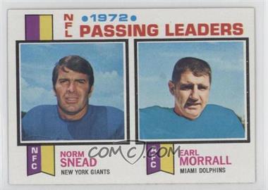 1973 Topps - [Base] #2 - Norm Snead, Earl Morrall