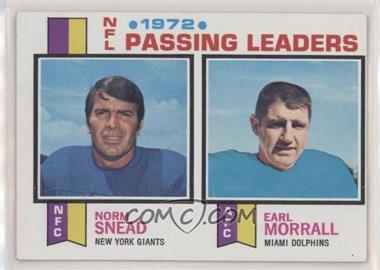 1973 Topps - [Base] #2 - Norm Snead, Earl Morrall