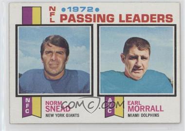 1973 Topps - [Base] #2 - Norm Snead, Earl Morrall