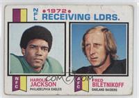 Harold Jackson, Fred Biletnikoff [COMC RCR Poor]