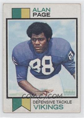1973 Topps - [Base] #30 - Alan Page [Good to VG‑EX]