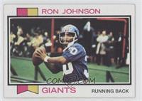 Ron A. Johnson [Good to VG‑EX]