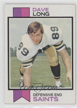 1973 Topps - [Base] #356 - Dave Long [Good to VG‑EX]
