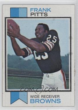 1973 Topps - [Base] #405 - Frank Pitts [Good to VG‑EX]