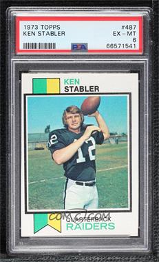 1973 Topps - [Base] #487 - Ken Stabler [PSA 6 EX‑MT]