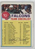 Atlanta Falcons (One Star on Front) [Good to VG‑EX]