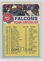 Atlanta Falcons (One Star on Front)