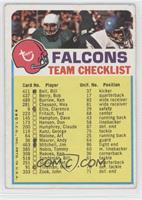 Atlanta Falcons (Two Stars on Front) [Poor to Fair]