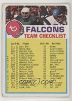 Atlanta Falcons (Two Stars on Front) [Poor to Fair]