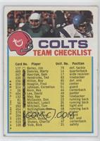 Baltimore Colts (Two Stars on Front) [Poor to Fair]