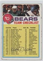 Chicago Bears (One Star on Front) [Good to VG‑EX]