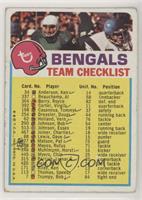 Cincinnati Bengals (Two Stars on Front) [Poor to Fair]