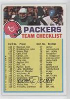 Green Bay Packers (Two Stars on Front)