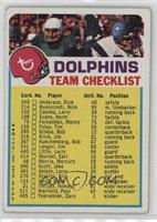 Miami Dolphins (Two Stars on Front)