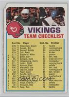 Minnesota Vikings (Two Stars on Front) [COMC RCR Poor]