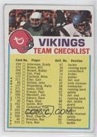 Minnesota Vikings (Two Stars on Front) [Noted]