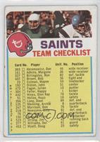 New Orleans Saints (One Star on Front) [Good to VG‑EX]