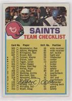 New Orleans Saints (Two Stars on Front)