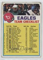 Philadelphia Eagles (Two Stars on Front) [Poor to Fair]