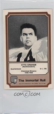 1974 Fleer Team Cloth Patch Stickers - The Immortal Roll #_OTGR - Otto Graham