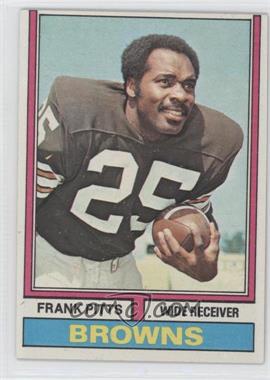 1974 Topps - [Base] #11 - Frank Pitts