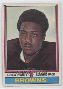 1974 Topps - [Base] #110 - Greg Pruitt