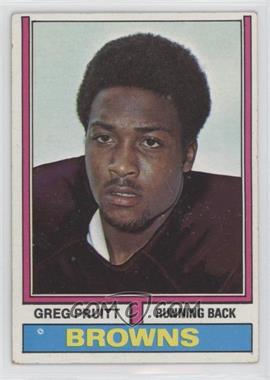 1974 Topps - [Base] #110 - Greg Pruitt