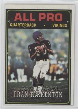 1974 Topps - [Base] #129 - Fran Tarkenton